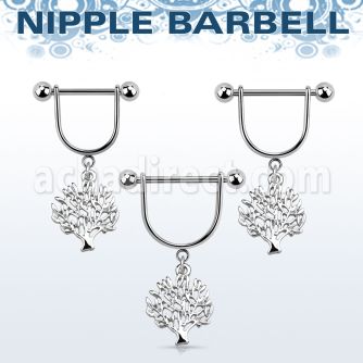 snpod2 barbell pezon estribo acero quirurgico bolas 5mm arbol vida colgado al por mayor