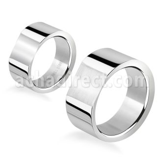 sr158h anillo banda ancha grabable acero inoxidable brillo espejo plana distribuidor mayorista