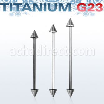 uindcn barbell industrial titanio g23 conos 5mm distribuidor