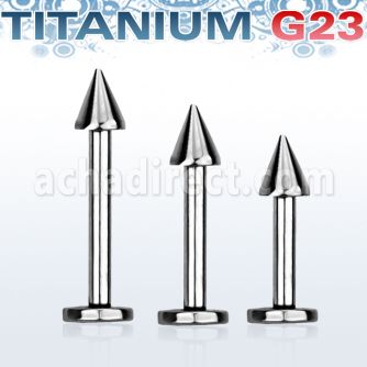 ulbcn3 labret titanio g23 cono 3mm distribuidor mayorista