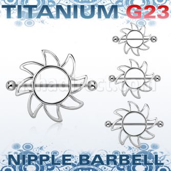 unp103 pezonera sol barbell titanio g23 bolas 5mm distribuidor