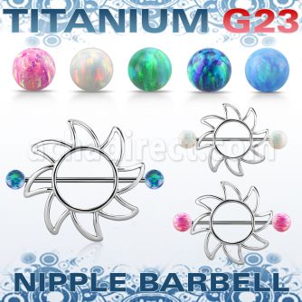 uonp103 pezonera pezon estilo janet jackson sol bolas opalo sinteticas 5mm mayorista