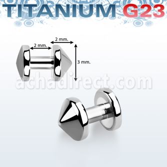 usdg18 skin diver titanio g23 barra 1mm cono 3mm mayorista
