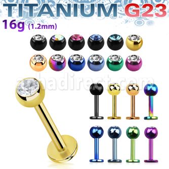 utlbc4 labret titanio g23 anodizado bola joya bisel 4mm venta