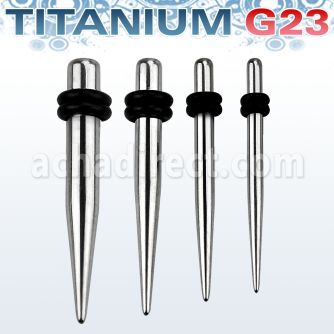 utp expansor titanio g23 brillo espejo anillos goma dobles mayorista