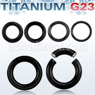 utsg aro segmento titanio g23 anodizado negro distribuidor