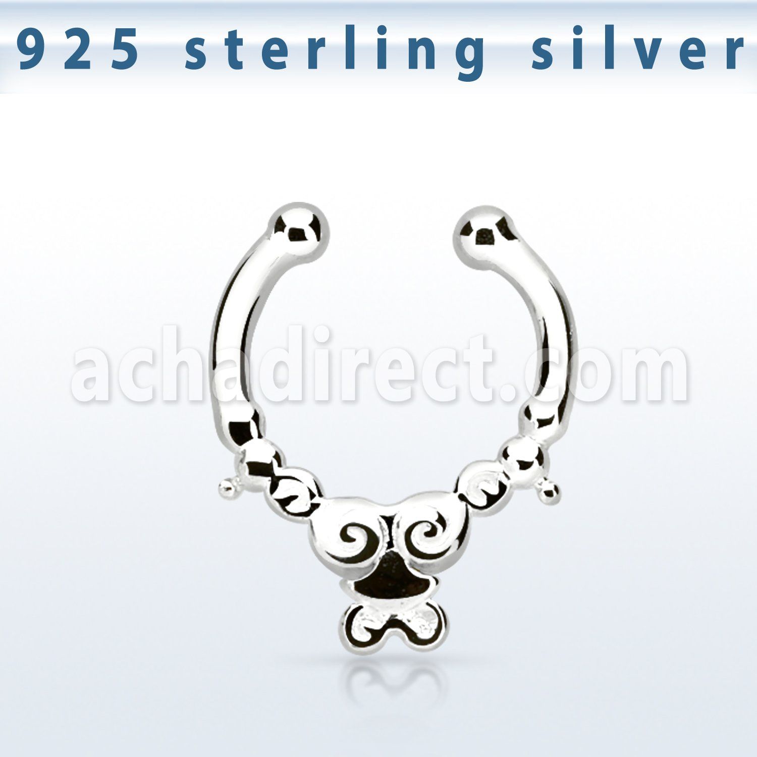 agsepd2 falso septum plata 925 1mm indio 12mm distribuidor