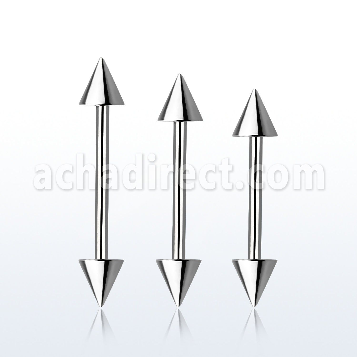 bb20cn barbell ceja helix acero quirurgico conos 3mm distribuidor