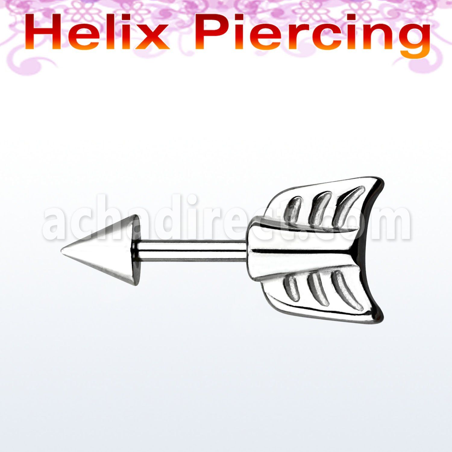 bber33 barbell helix acero quirurgico cono acero 4mm final flecha venta