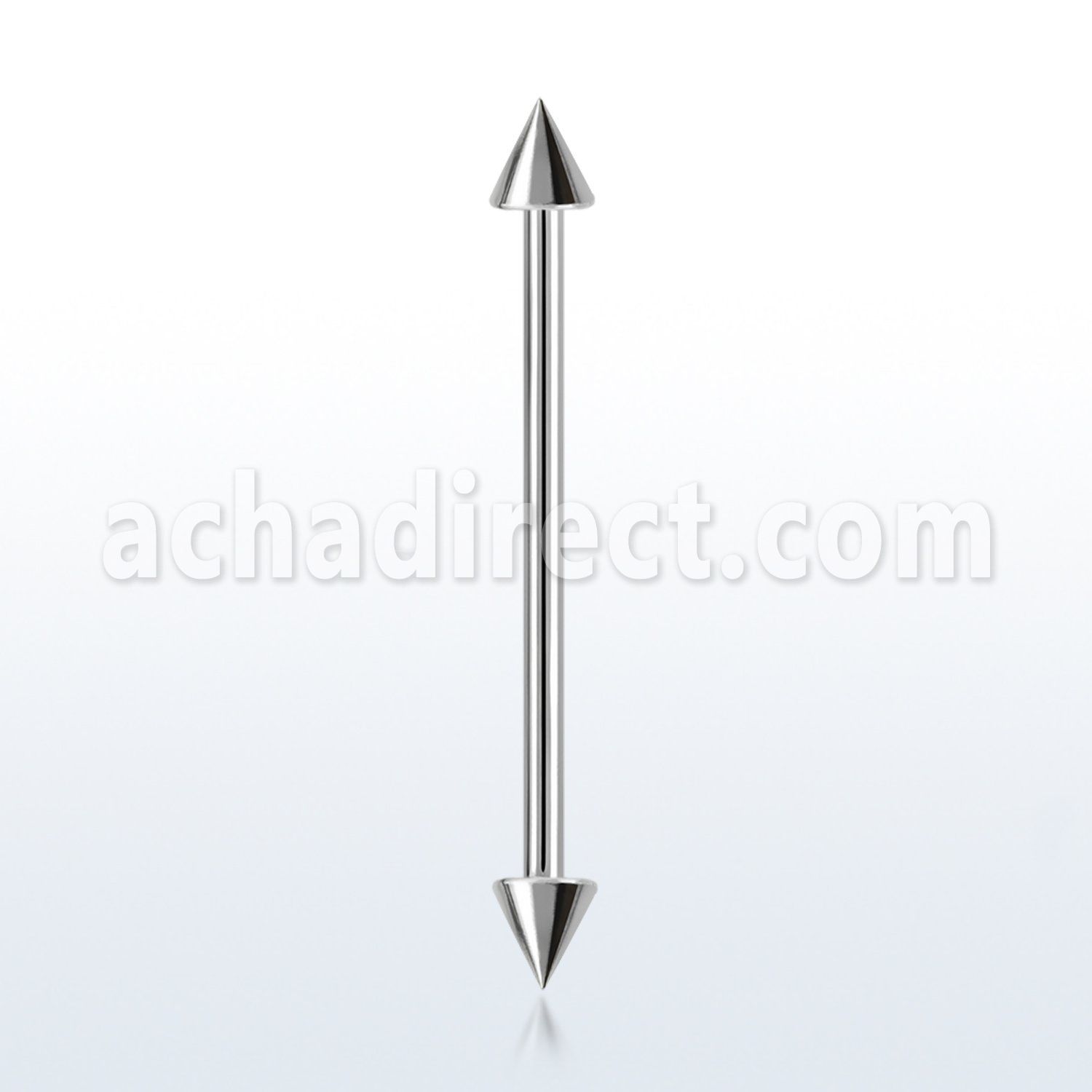 bbindcn4 barbell industrial acero quirurgico 316l conos 4mm distribuidor