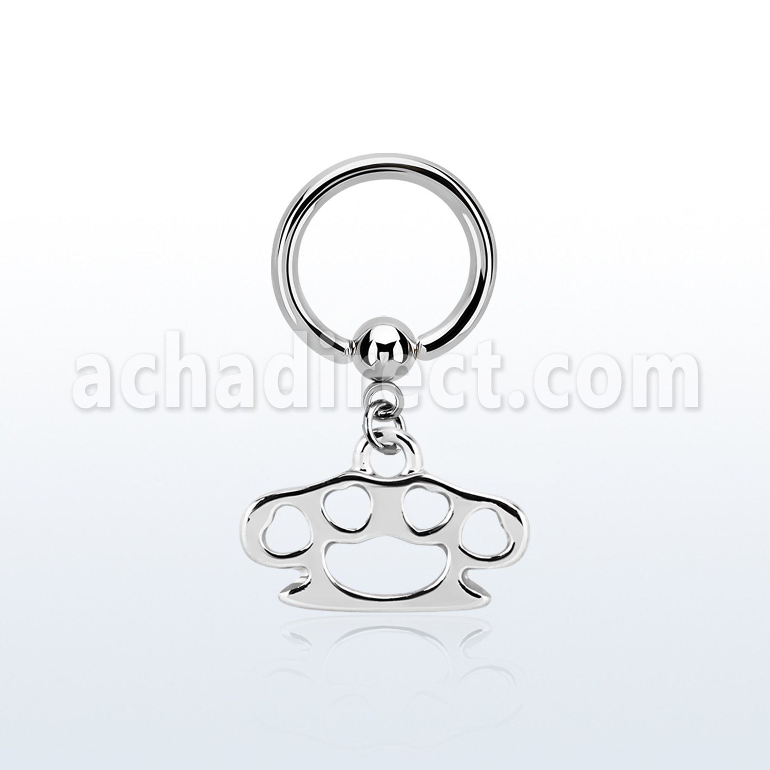 bcrg376 aro bola presion acero 316l puno americano colgado al por mayor