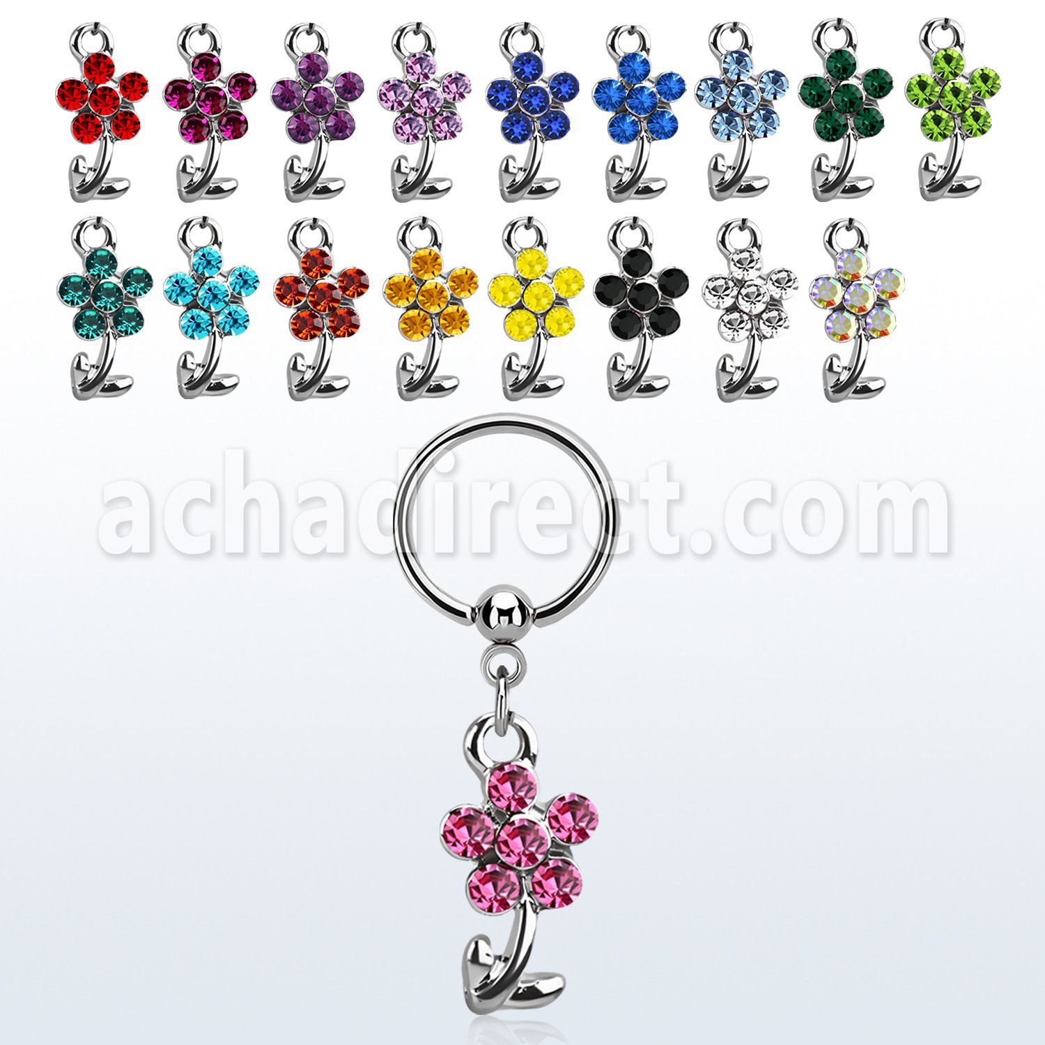 bcrsfl15 aro bola presion acero 316l flor cristal al por mayor