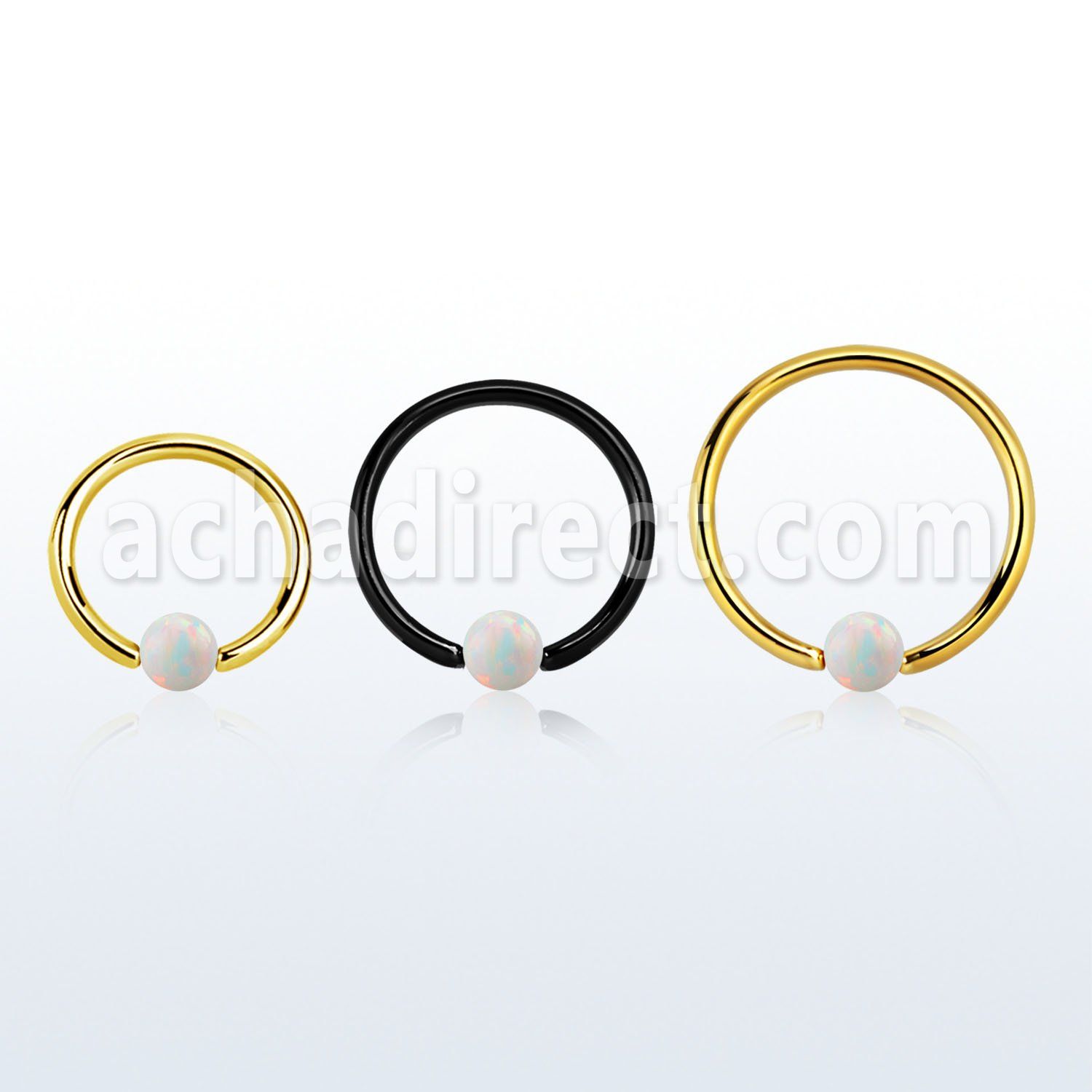 bcrt20o3 aro bola presion acero 316l pvd bola cierre 3mm opalo sintetico mayorista