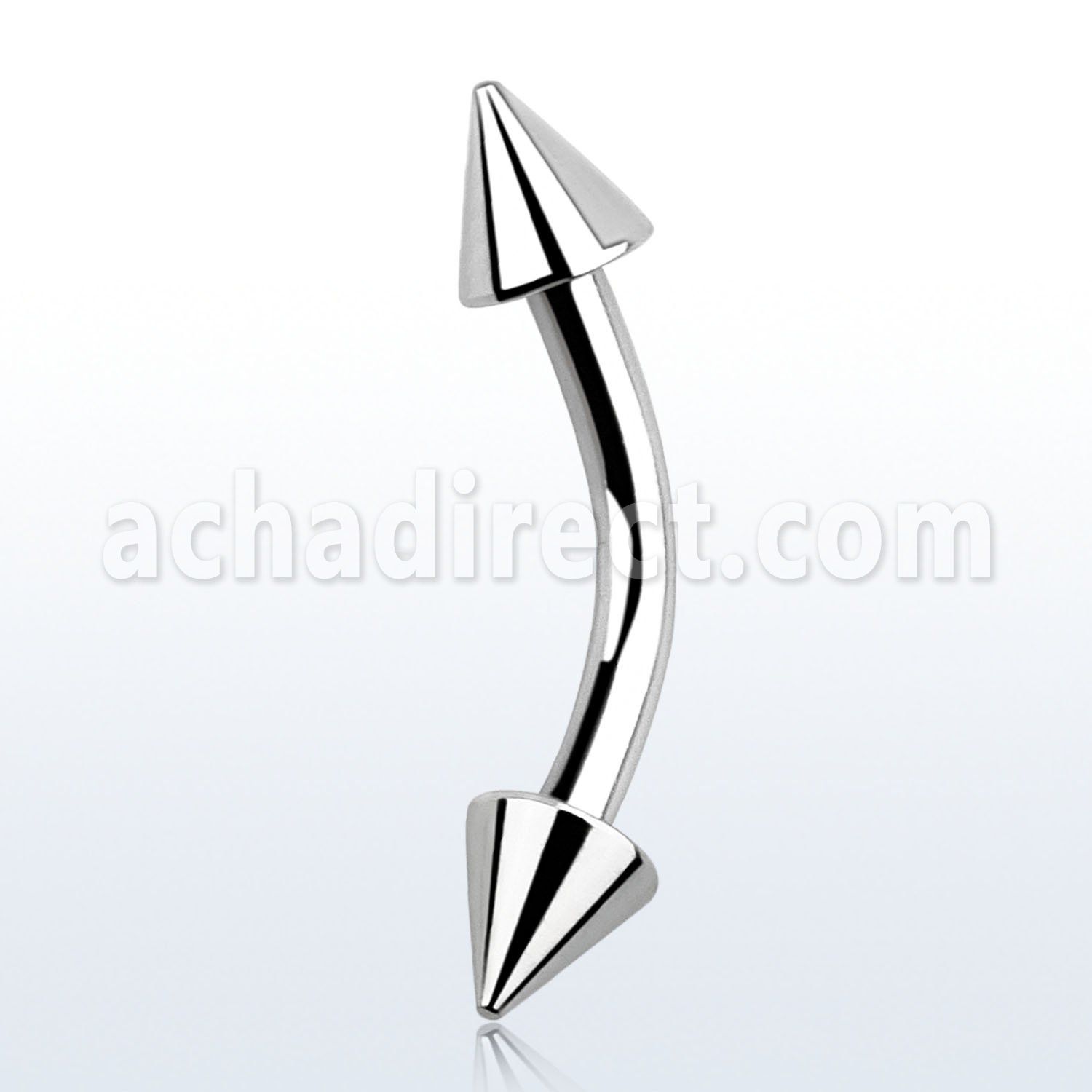 bncn4 piercing acero quirurgico conos 4mm mayorista