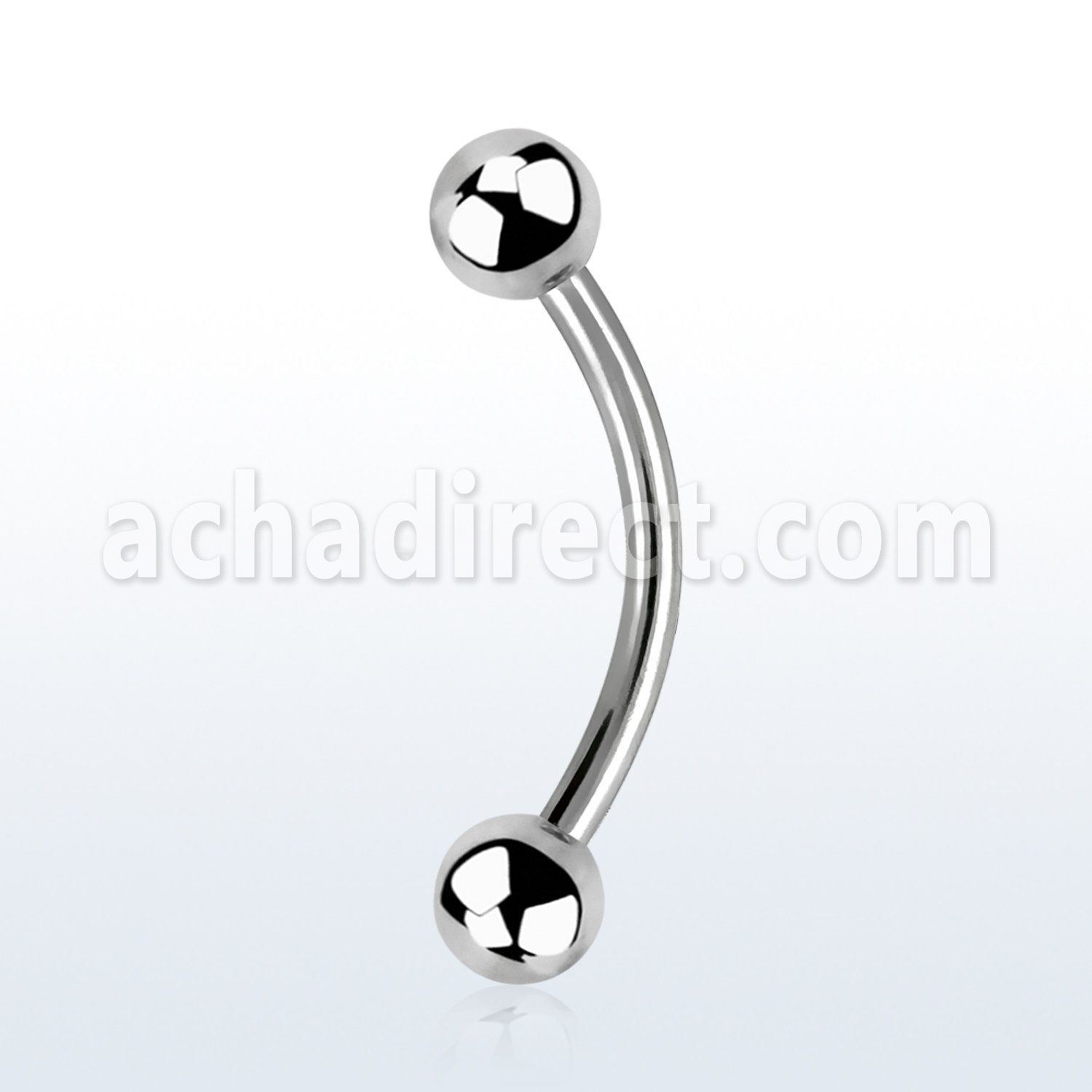 bneb4 banana ceja acero quirurgico bolas 4mm mayorista