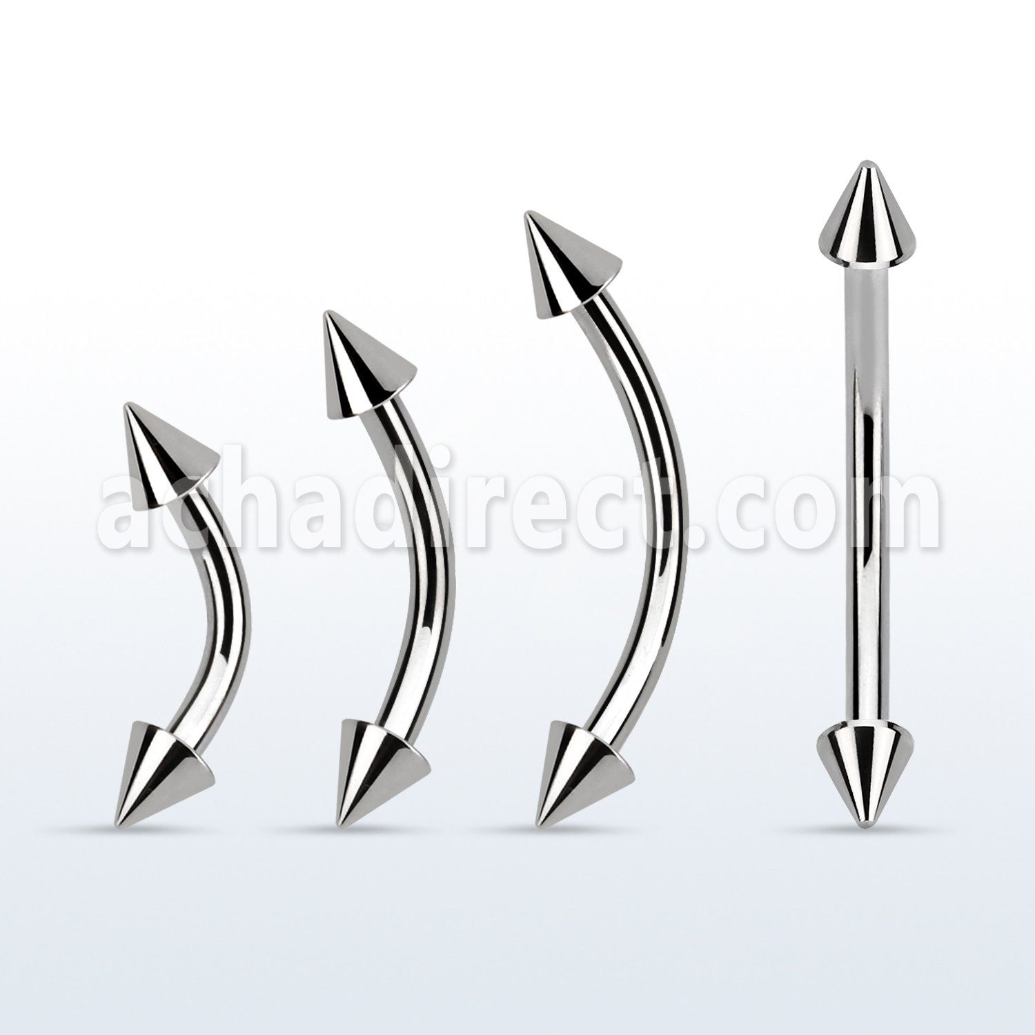 bnecn25 banana ceja acero quirurgico conos 2 5mm distribuidor