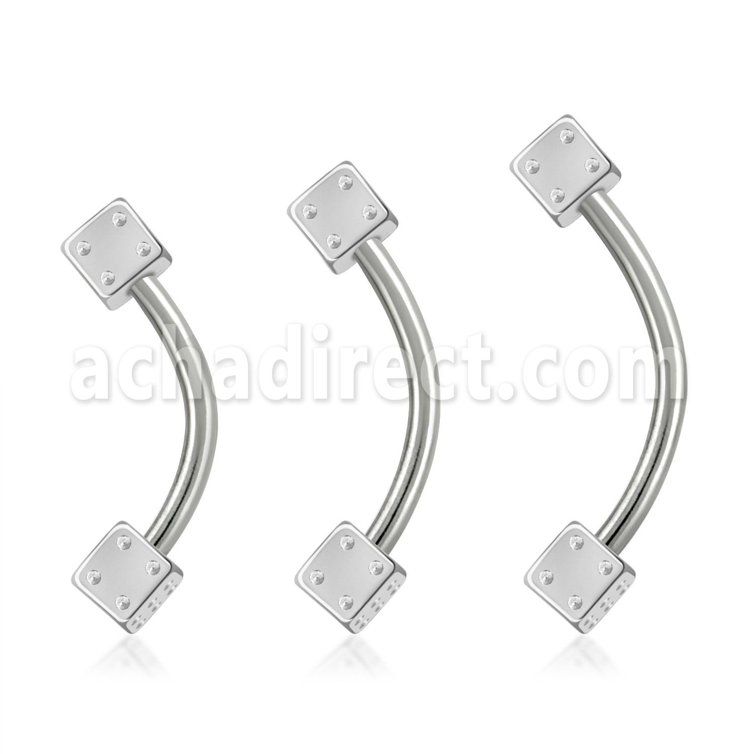 bnes2di banana ceja acero quirurgico dados 3mm distribuidor