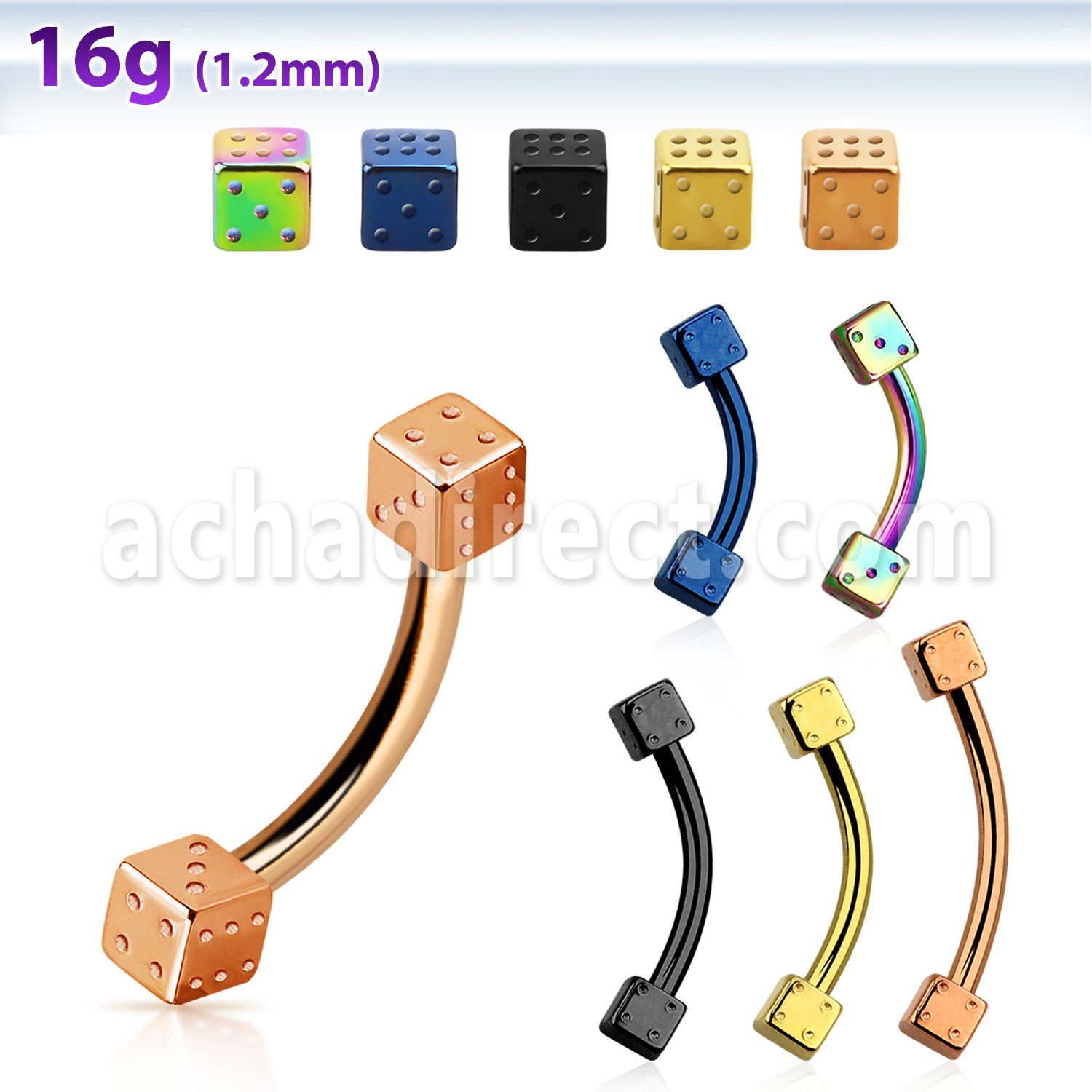 bnt2di banana ceja acero 316l anodizado dados 3mm distribuidor mayorista