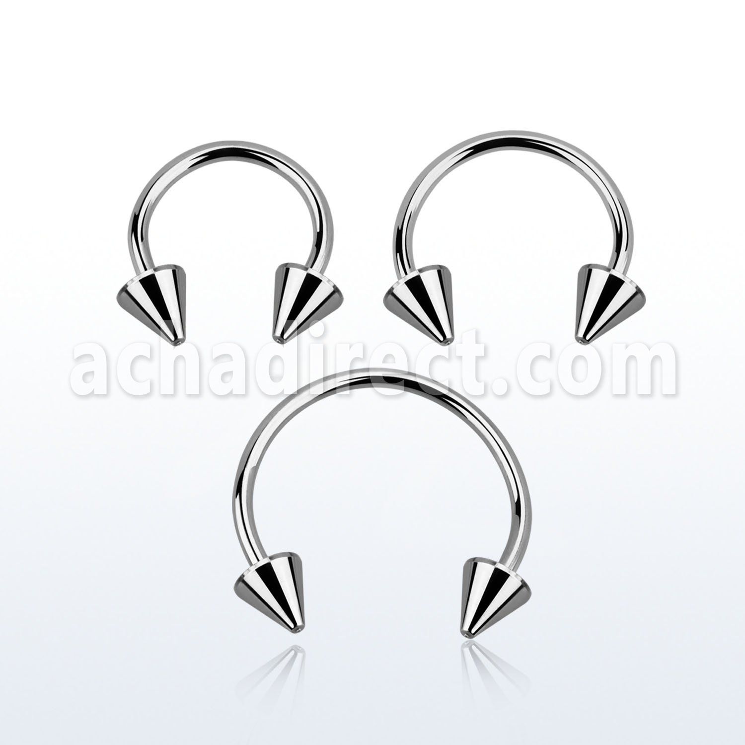 cb20cn barbell circular acero quirurgico conos 3mm distribuidor