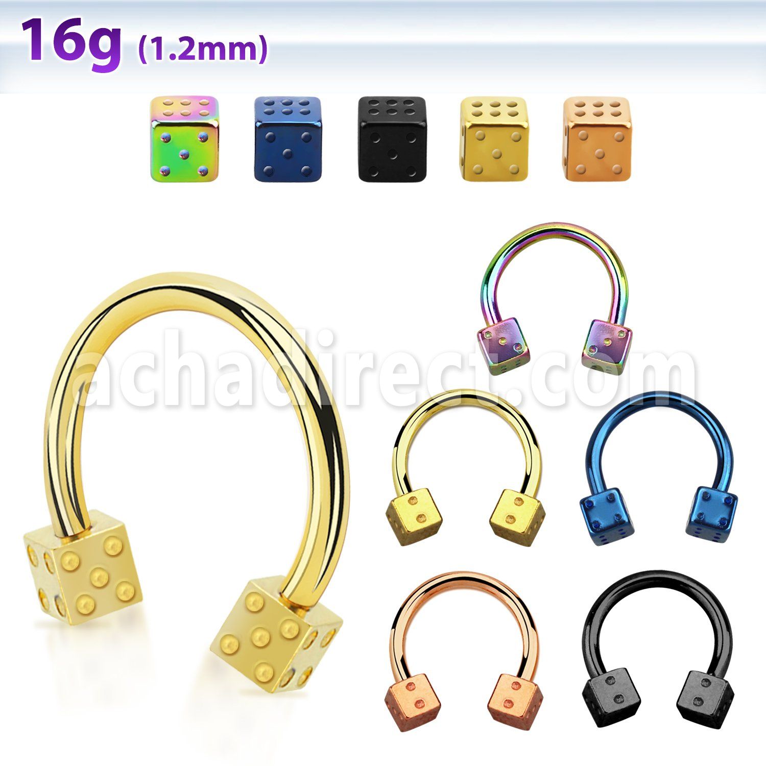 cbetdi barbell circular acero quirurgico anodizado dados 3mm venta