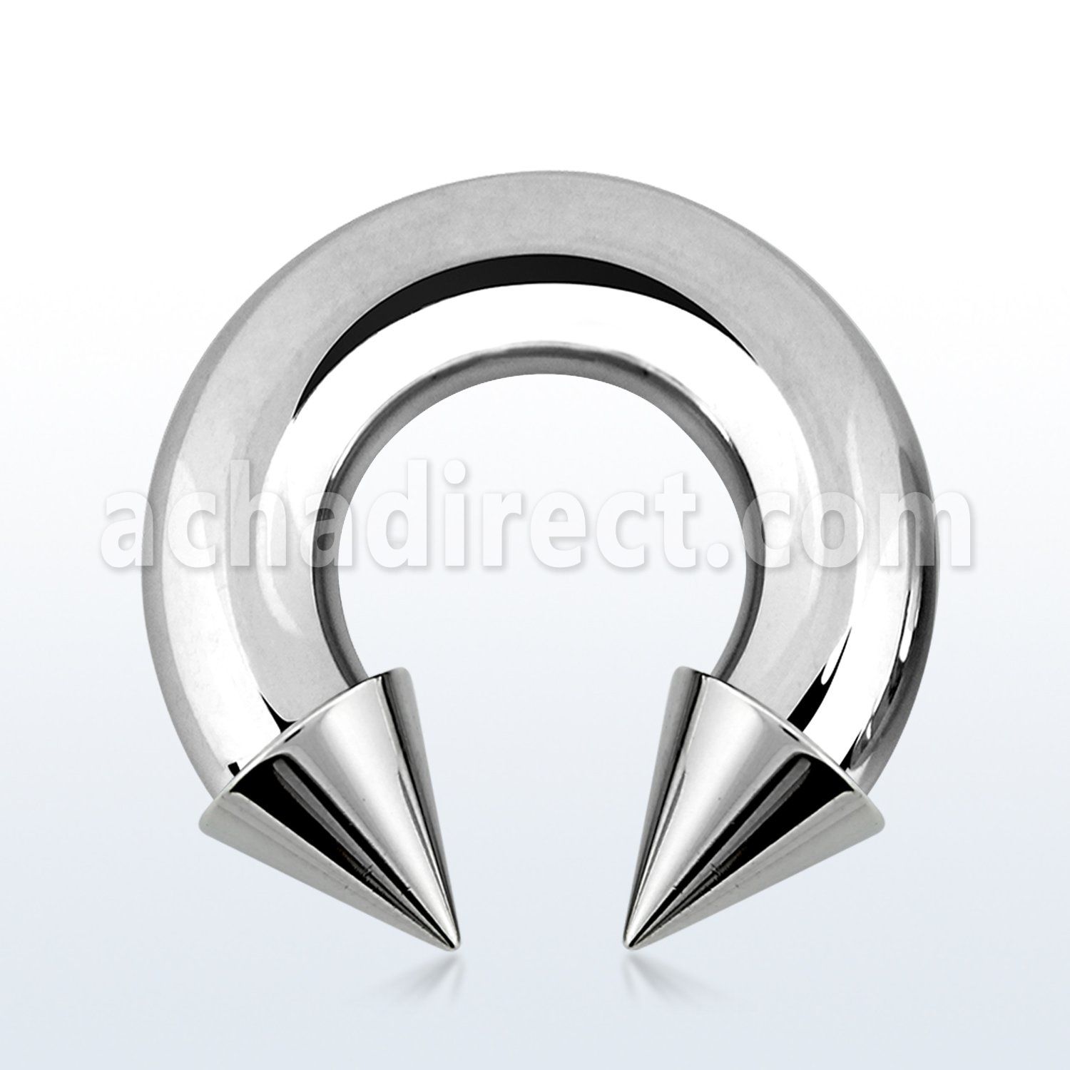 cbrcn2 barbell circular acero quirurgico 6mm conos 8mm rosca interna al por mayor