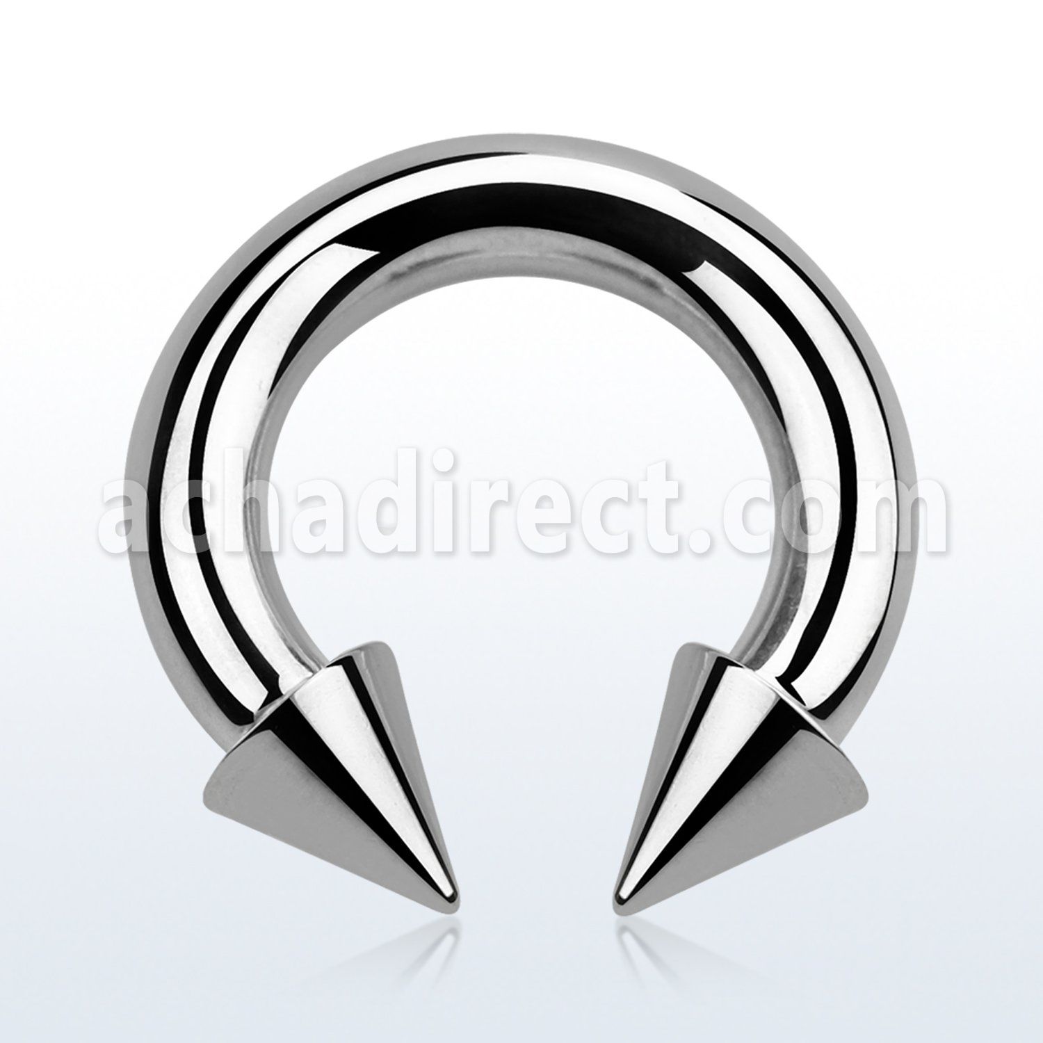 cbrcn6 barbell circular acero quirurgico 4mm conos 7mm rosca interna al por mayor