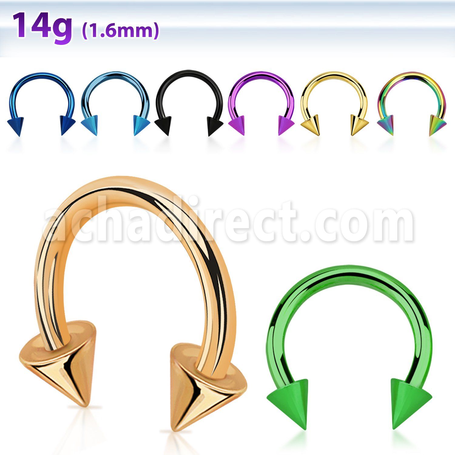 cbtcnm barbell circular acero quirurgico anodizado conos 4mm venta