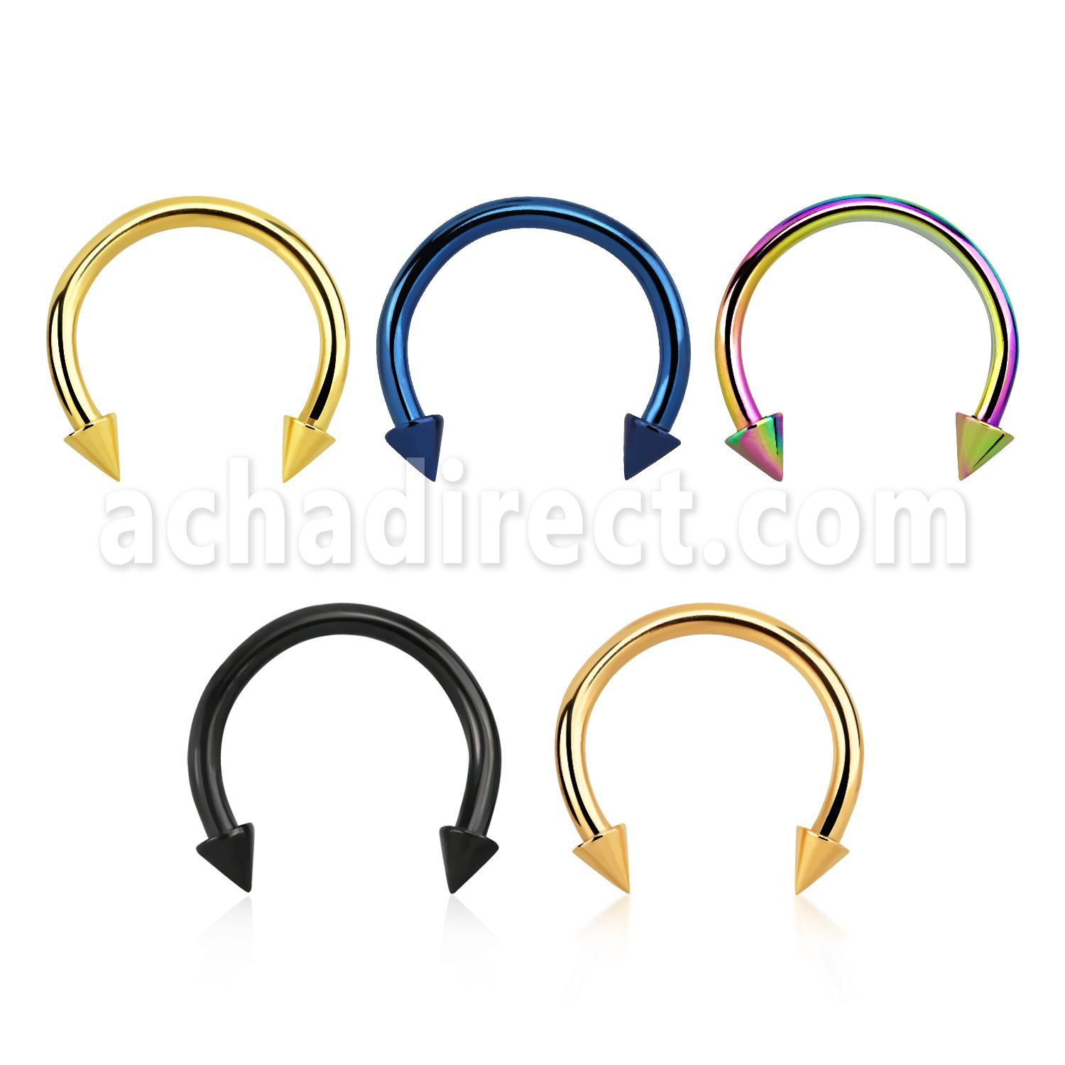 cbtcns barbell circular acero quirurgico anodizado conos 3mm venta