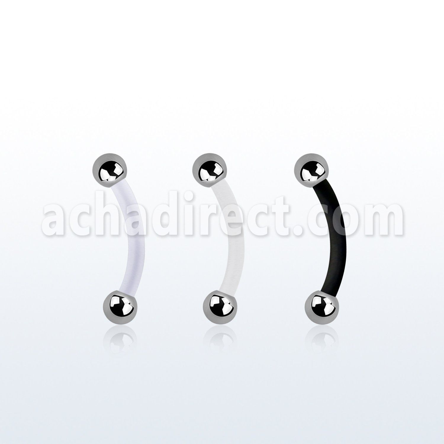 fbneb25 banana ceja bio flexible bolas 2 5mm acero distribuidor