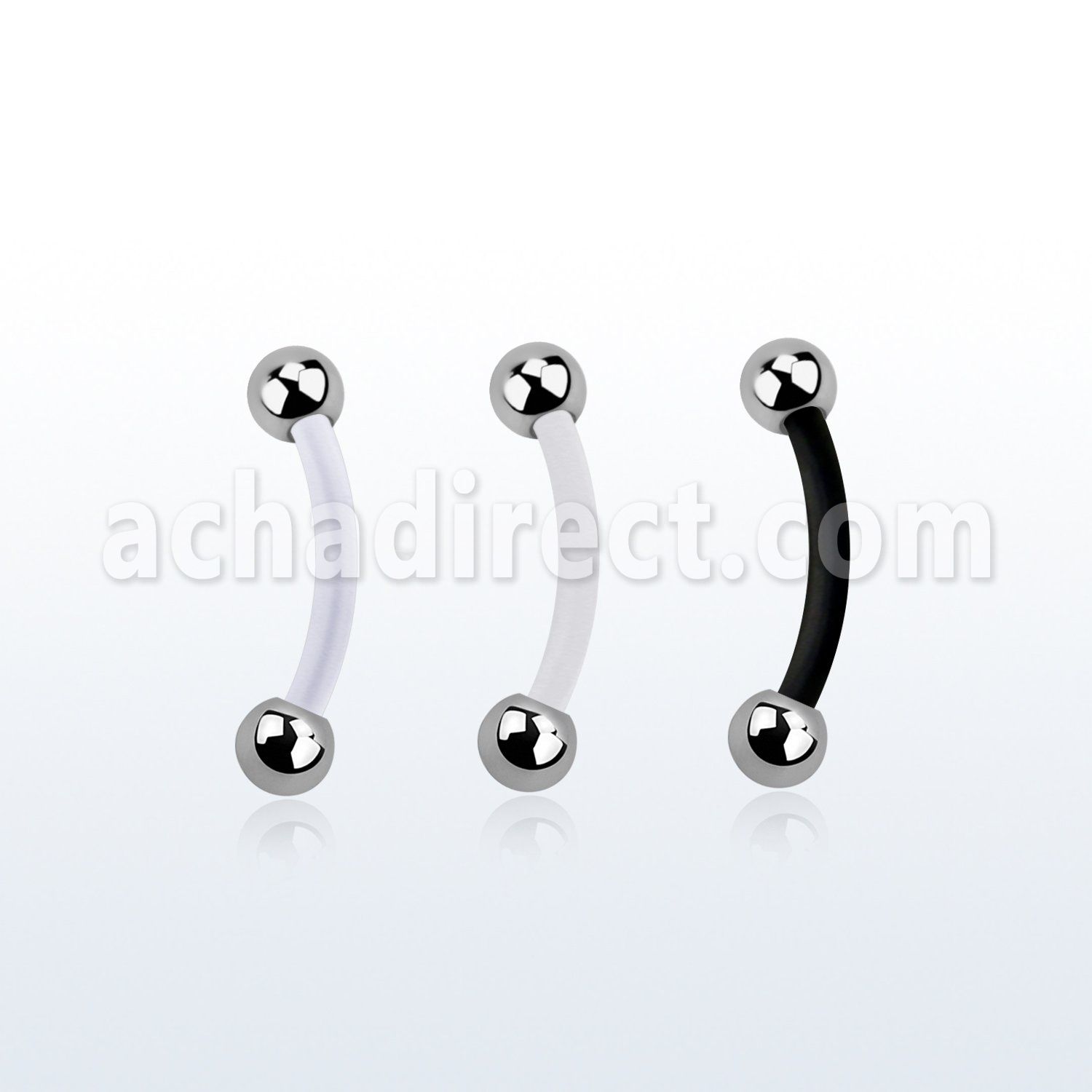 fbneb banana ceja bio flexible bolas 3mm acero distribuidor mayorista