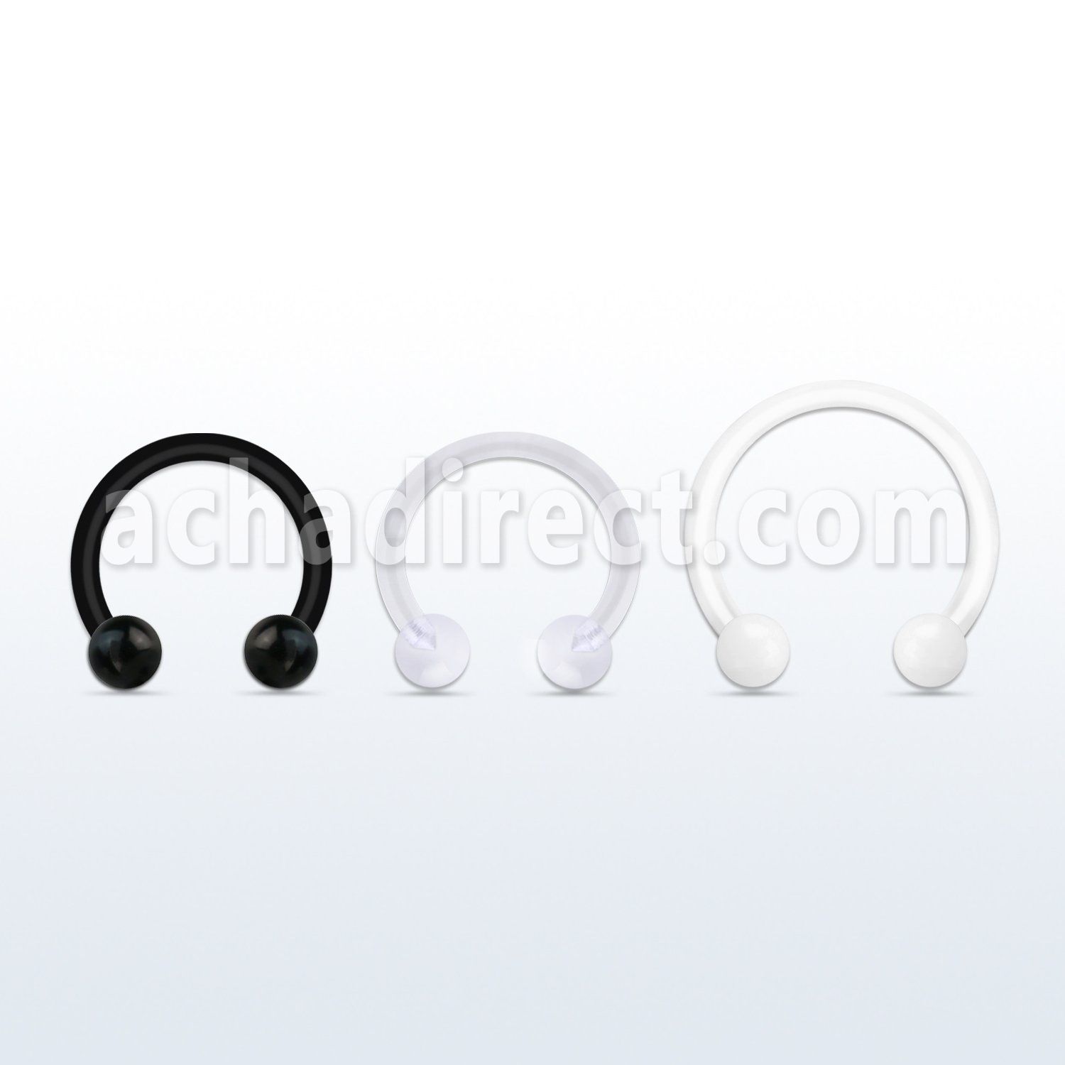 fcbevb25 barbell circular bio flexible bolas 2 5mm al por mayor