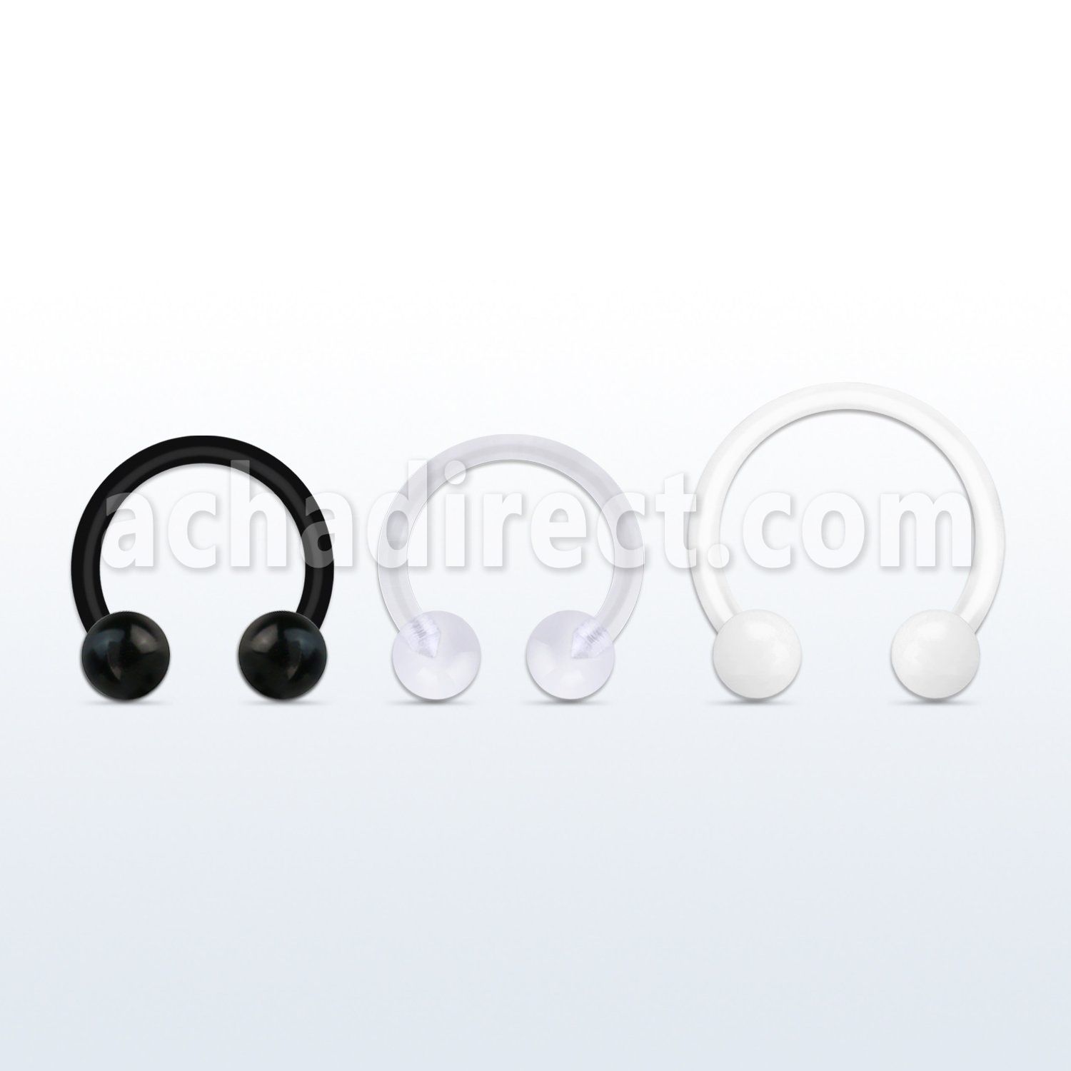 fcbevb barbell circular bio flexible bolas 3mm distribuidor