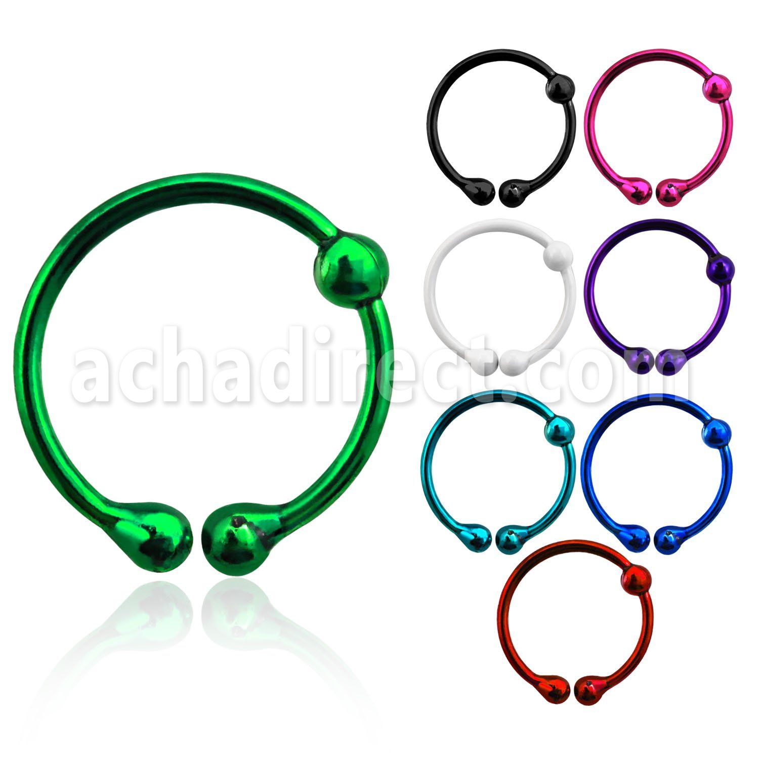 fns06p clip nariz falso plata esterlina color 0 6mm bola 2mm diametro exterior 10mm 1 pieza venta