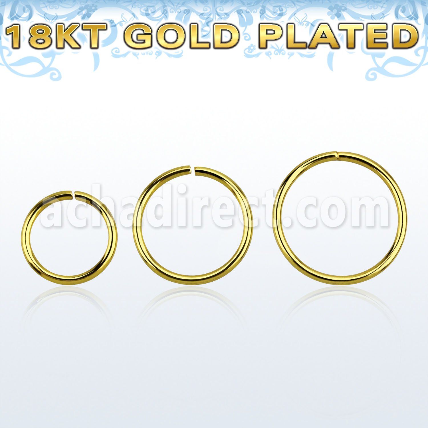 gpsel20 aro continuo plata esterlina oro 18 kts 8mm 12mm distribuidor mayorista