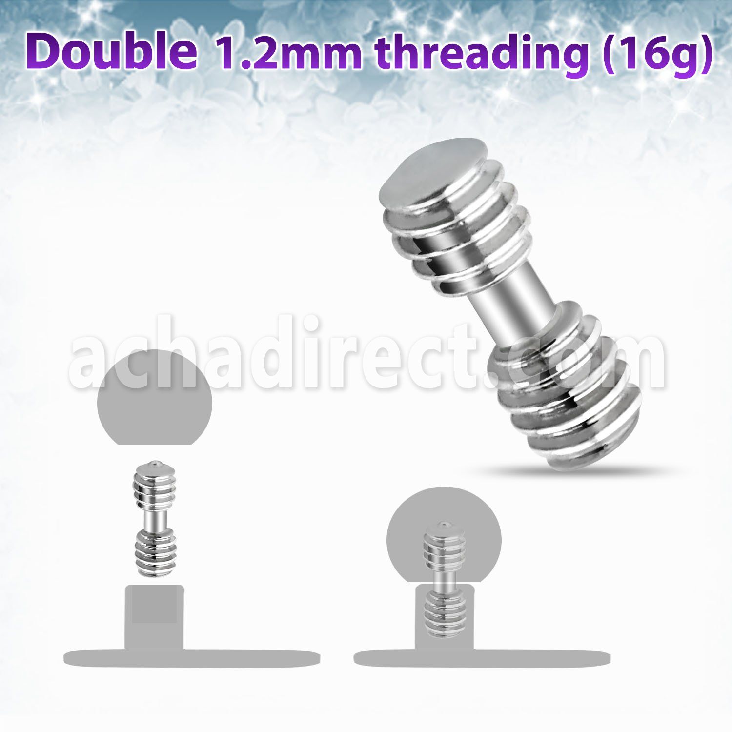 id2p adaptador microdermal acero quirurgico mayorista