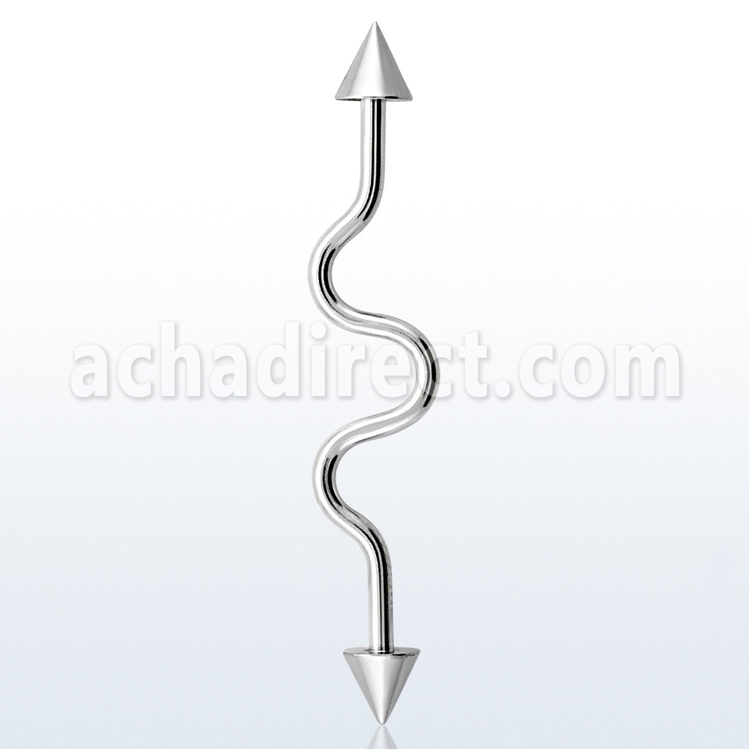 inacn5 barbell industrial zig zag acero 316l conos 5mm venta