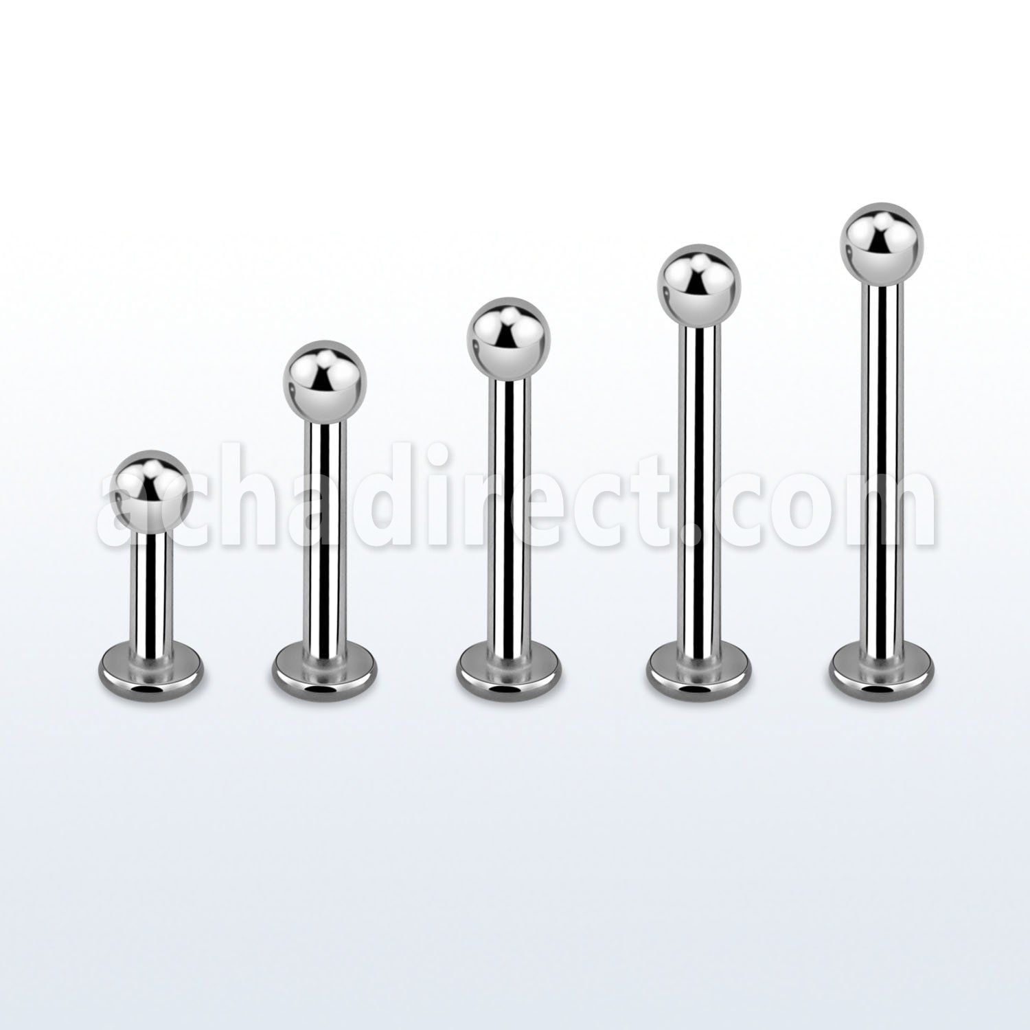 lbb3g labret acero quirurgico bola 3mm distribuidor