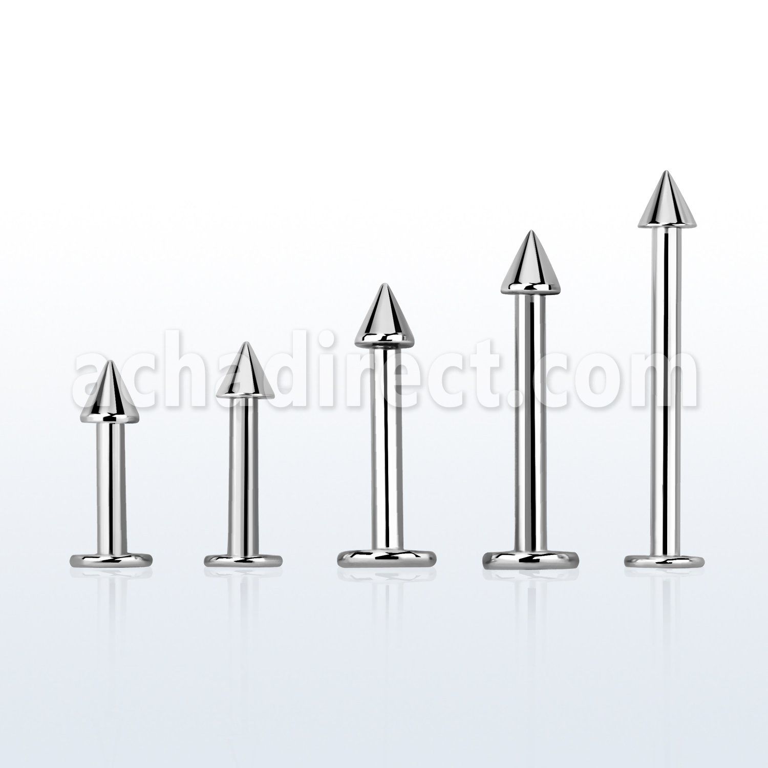 lbcn3g labret acero quirurgico cono 3mm distribuidor mayorista