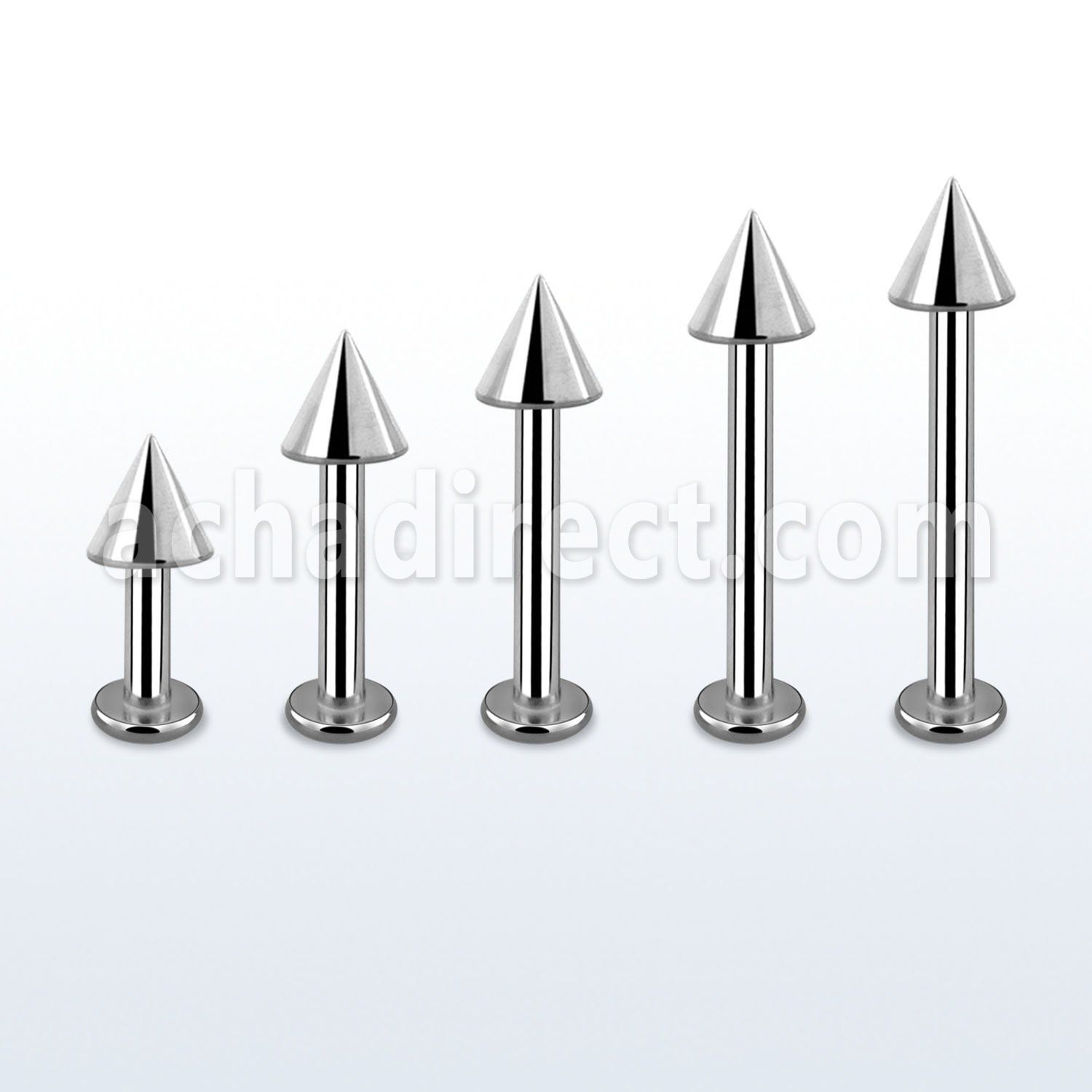 lbcn4 labret acero quirurgico cono 4mm venta