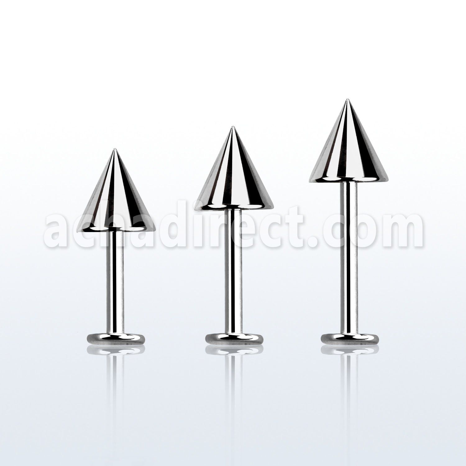 lbcn5s labret acero quirurgico cono 5mm distribuidor