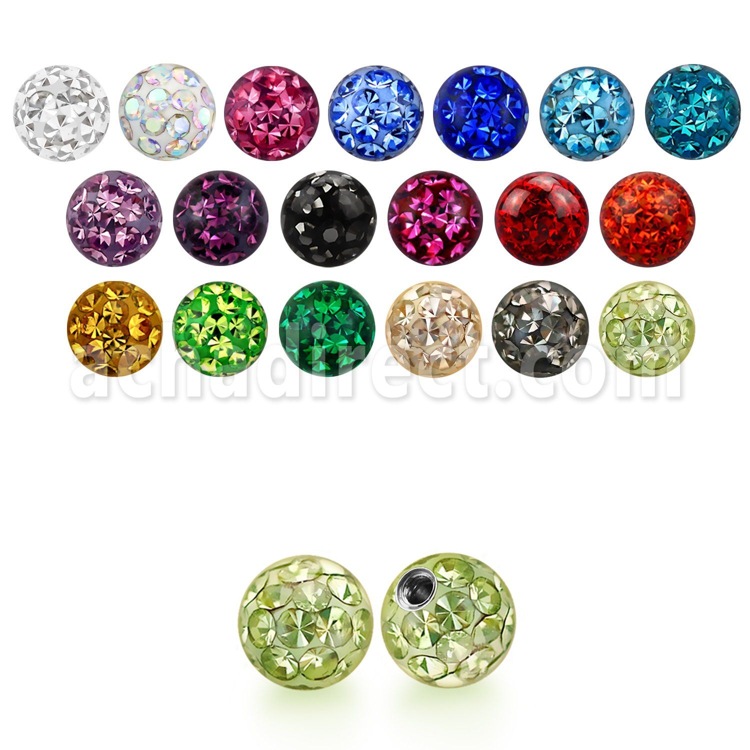 mfr3 bola multi cristal 3mm rosca distribuidor