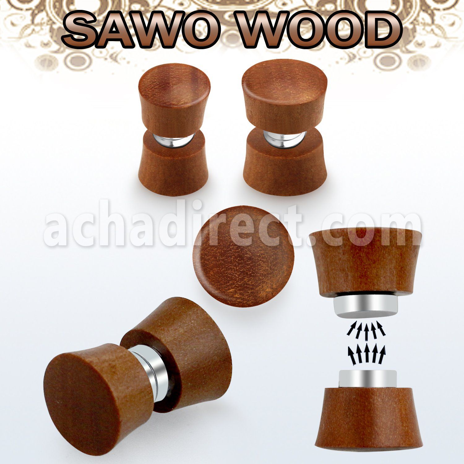 mpswo plug falso magnetico madera sawo venta
