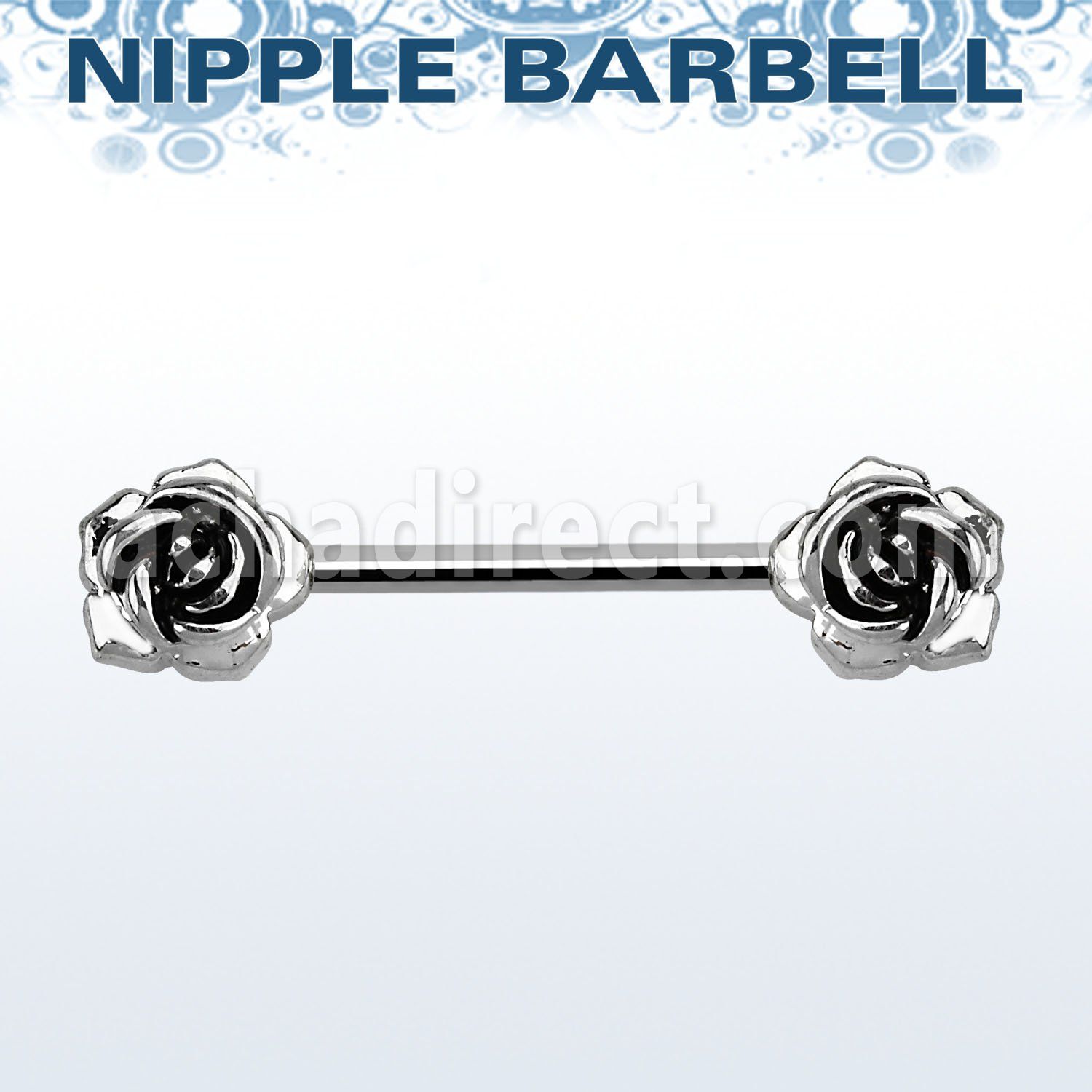 npsh1 barbell pezon acero quirurgico rosas 12mm 16mm distribuidor mayorista