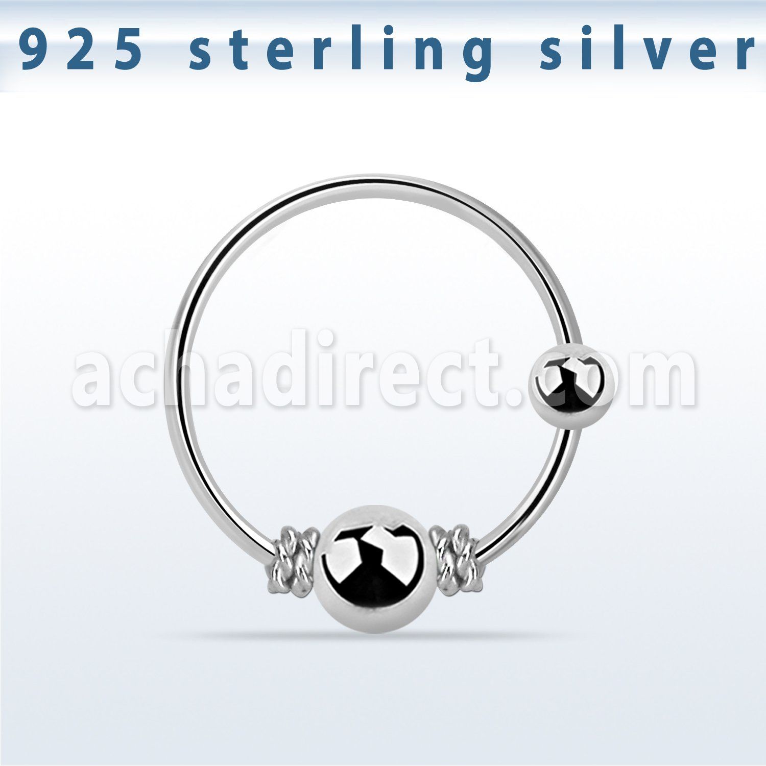 nr17 aro nariz plata esterlina alambre balines bola fija 3mm 10mm distribuidor mayorista