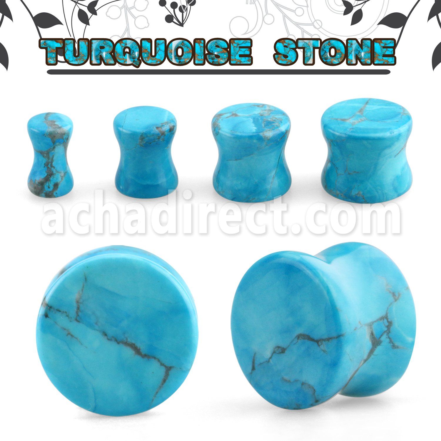 pgsq dilatacion plug doble flare turquesa distribuidor mayorista