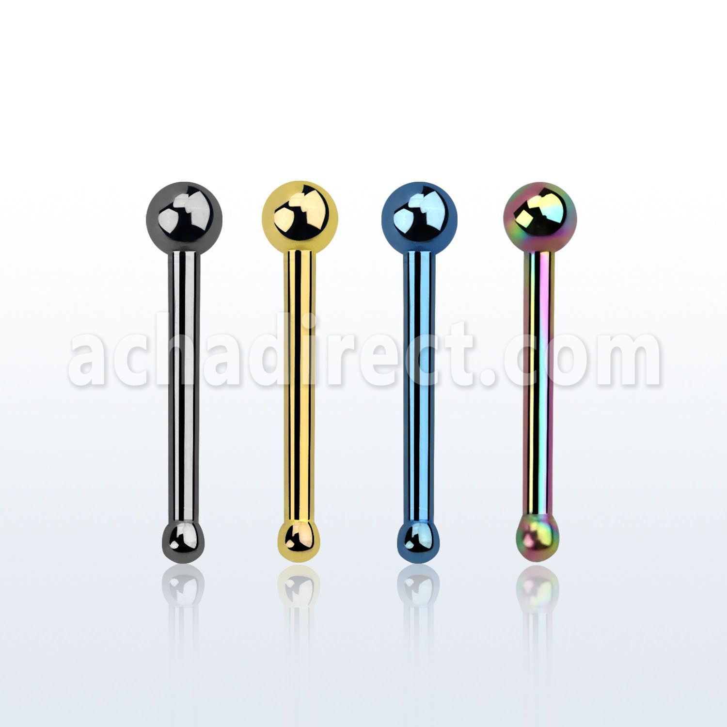 snbbt piercing nariz hueso acero quirurgico anodizado bola 2mm distribuidor mayorista