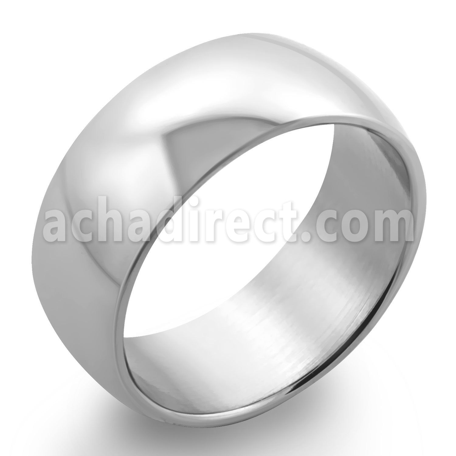 sr150 anillo banda ancha confort grabable acero inoxidable brillo espejo distribuidor