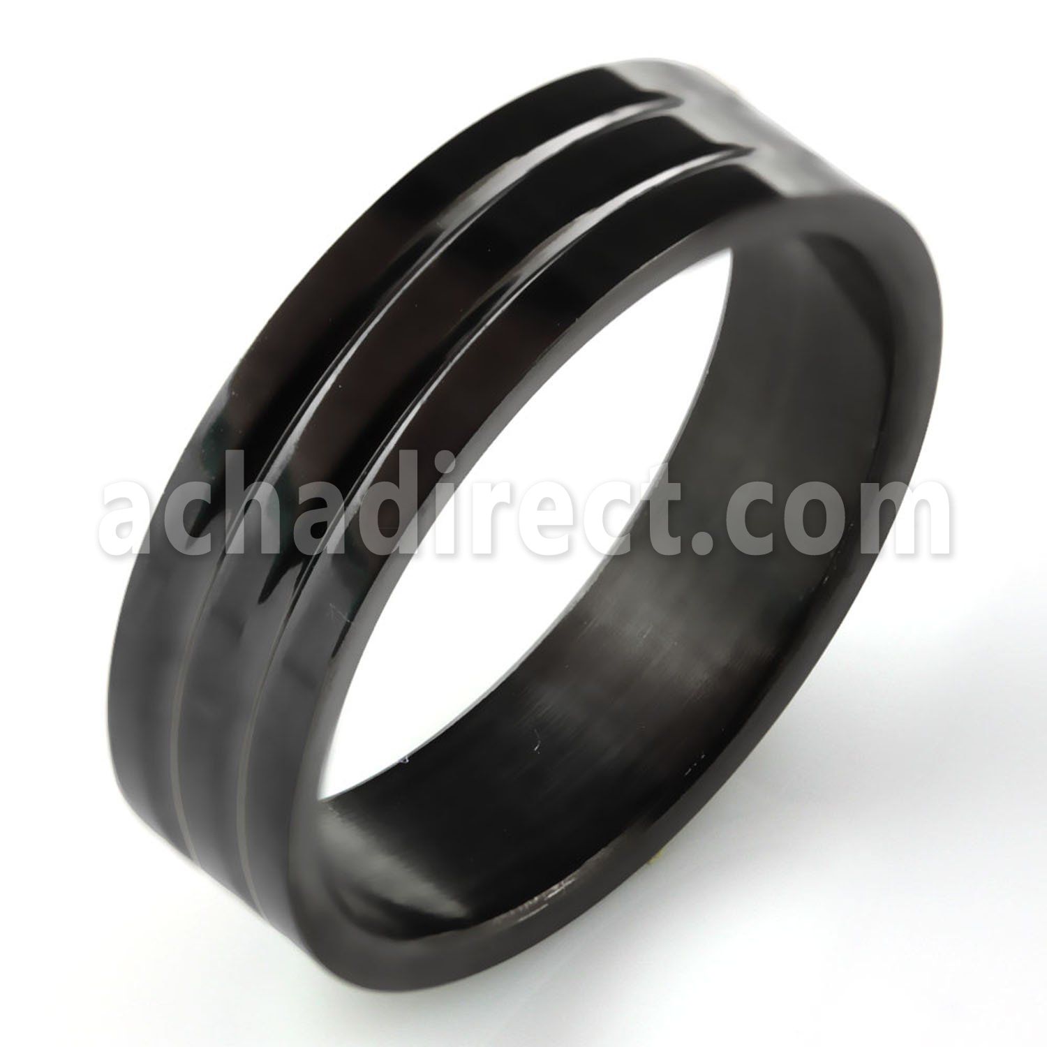 srb20x anillo 3 acero inoxidable anodizado negro mayorista