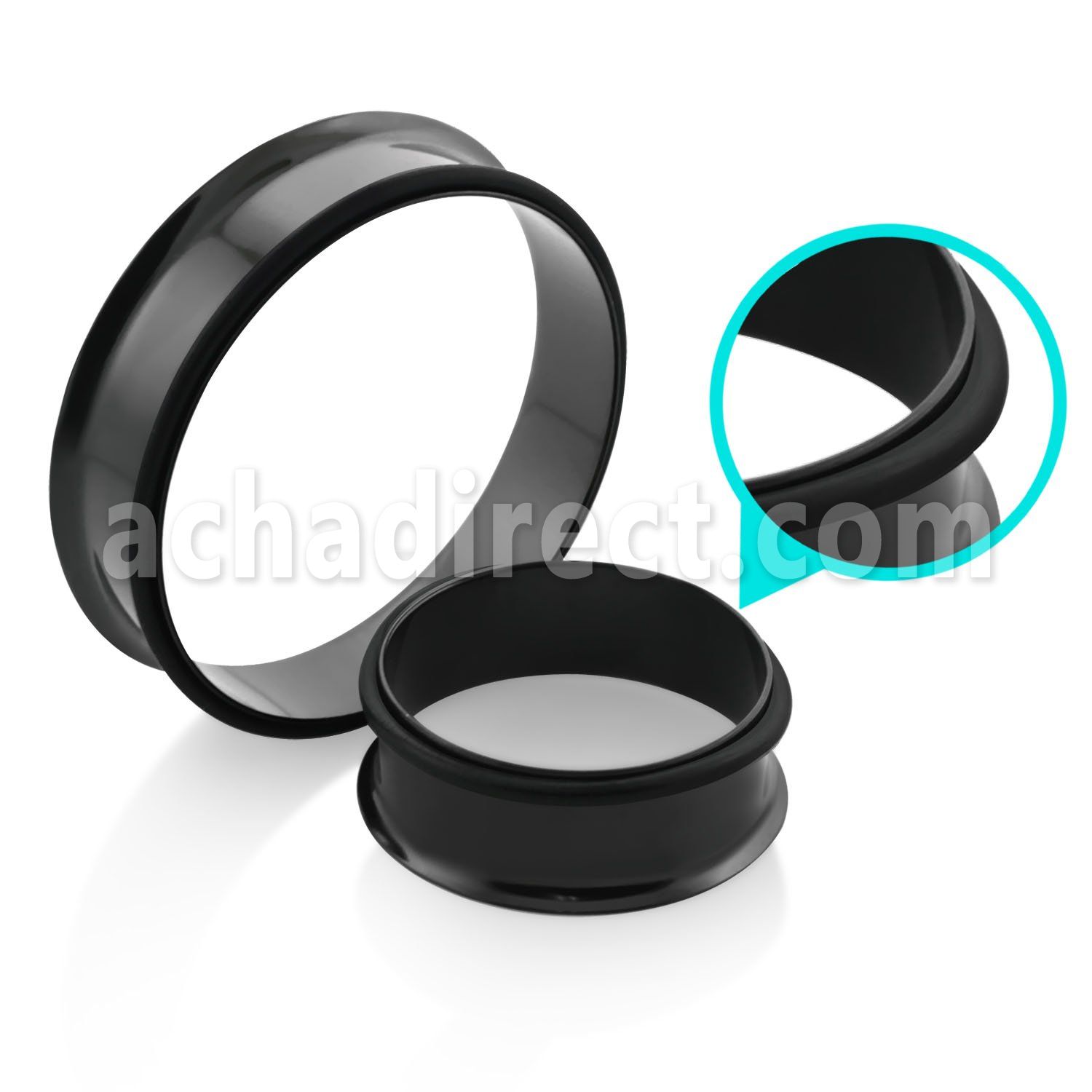 stpgxl dilatacion tunel flare unico acero quirurgico pvd negro xl anillo goma distribuidor mayorista