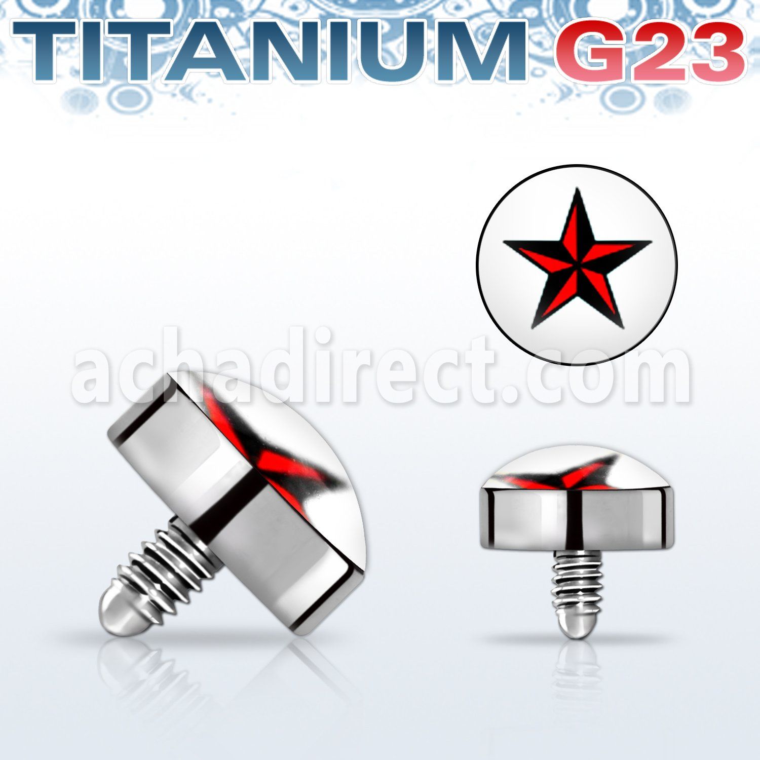 talg17 microdermal titanio g23 logo estrella rojo fondo blanco venta